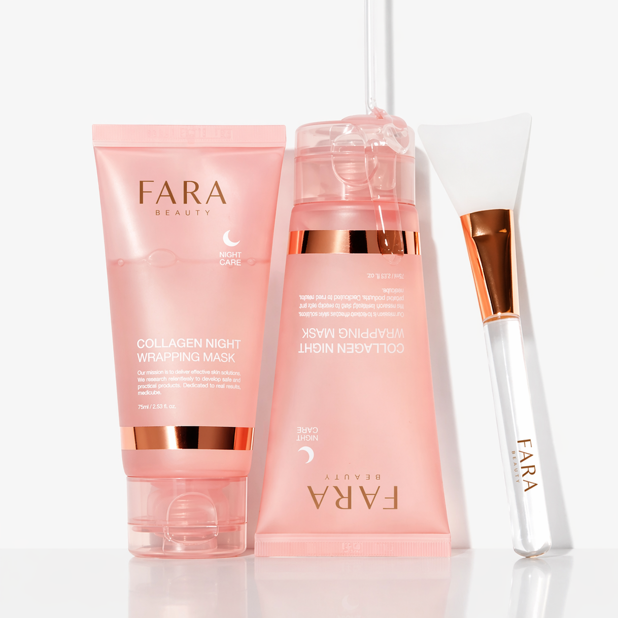FARA™ - Maschera di cristallo al collagene e curcuma