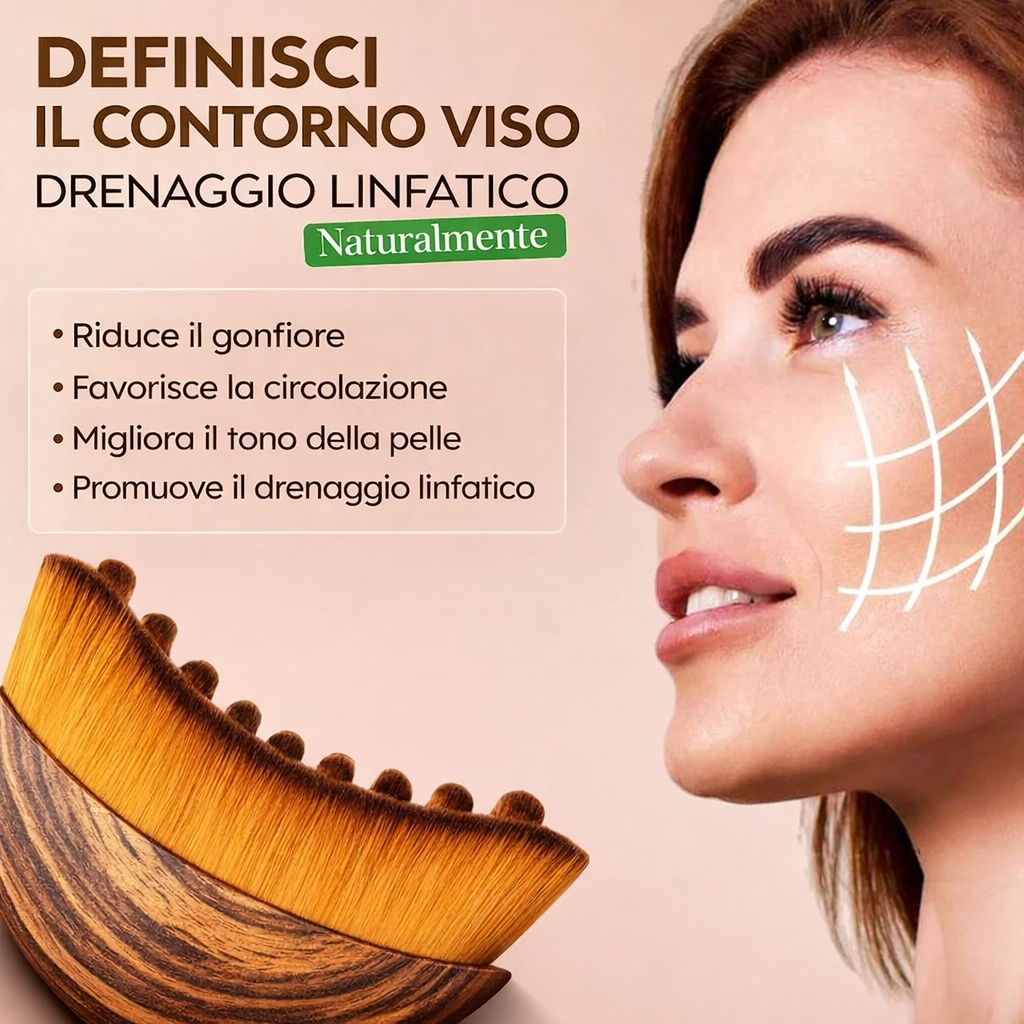 FARA™ - Spazzola viso modellante linfatica™